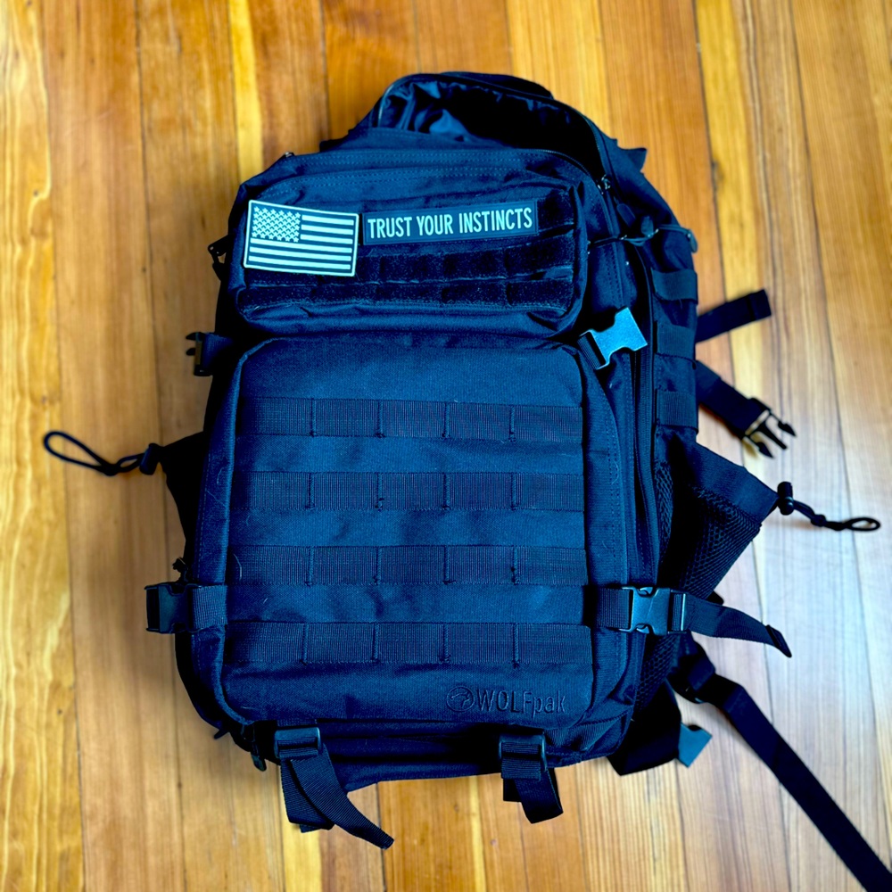 WOLFPak 45L Alpha Black Backpack